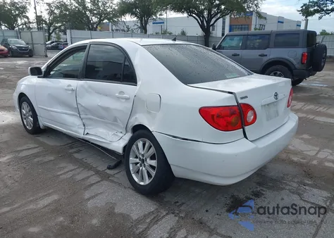 2006 Toyota Corolla Le z USA, uszkodzony, nr VIN 2T1BR32EX6C643771